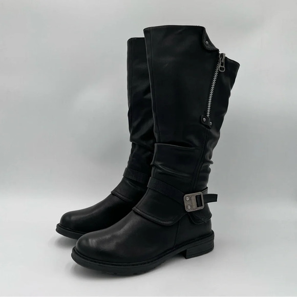 New! EXTREME by Eddie Marc Jordyn Moto Biker/Combat Style Boots (various sizes) - Picture 11 of 15